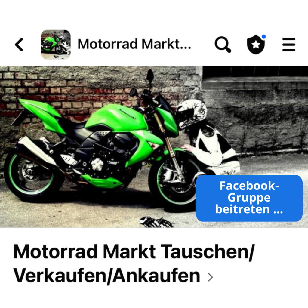Facebook Gruppe von Motobike24.eu