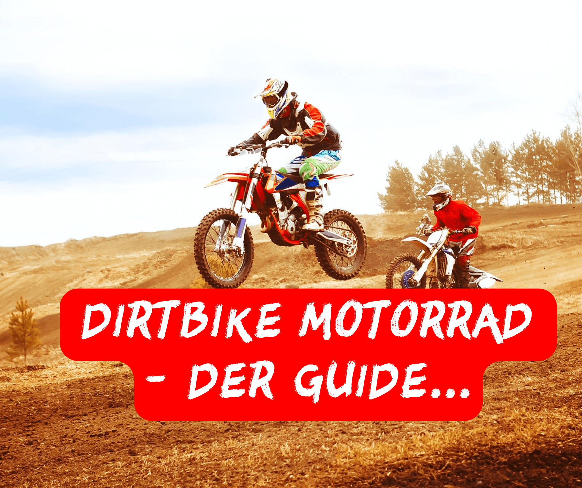 dirtbike motorrad spass im gelände