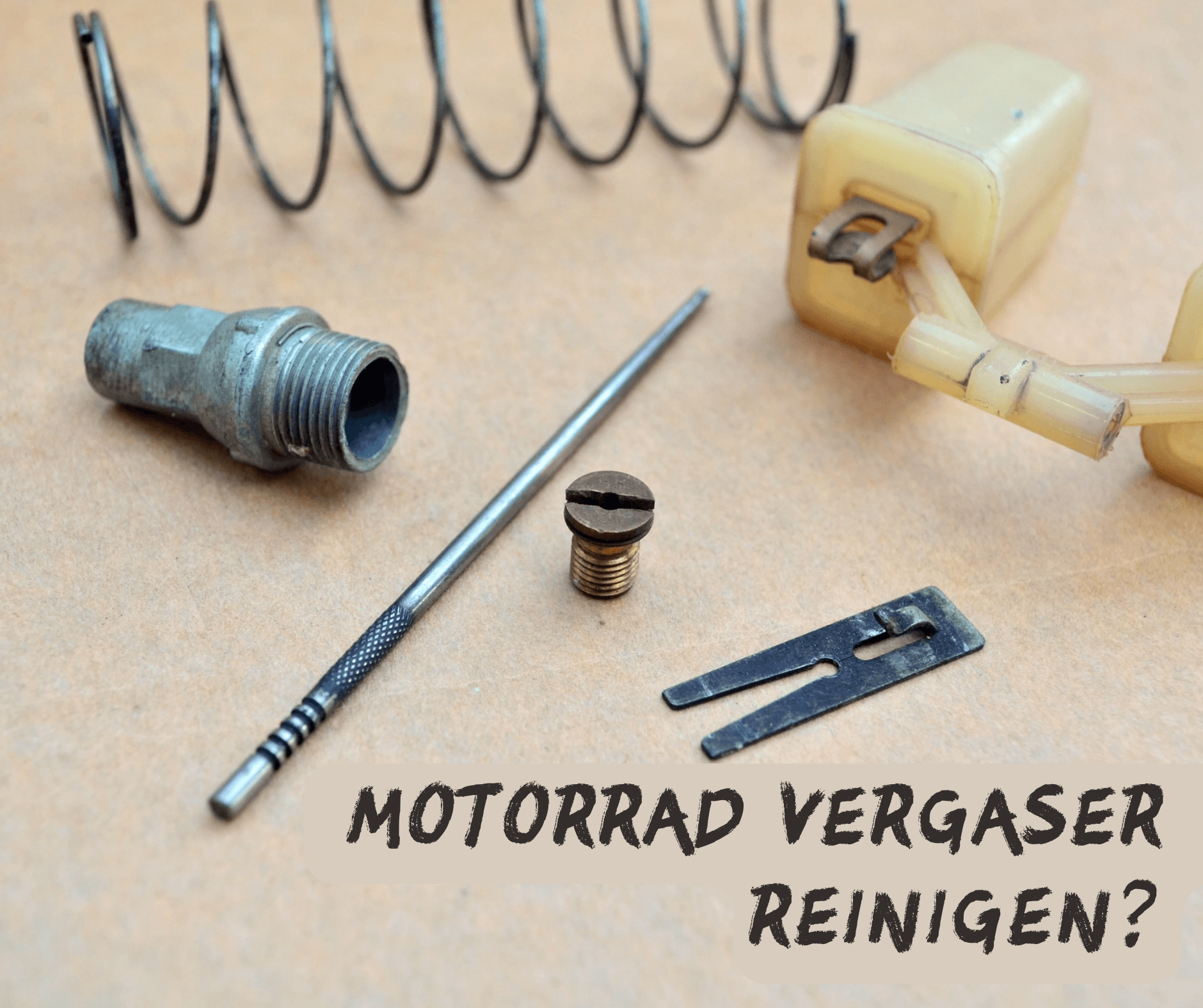 motorrad vergaser reinigen