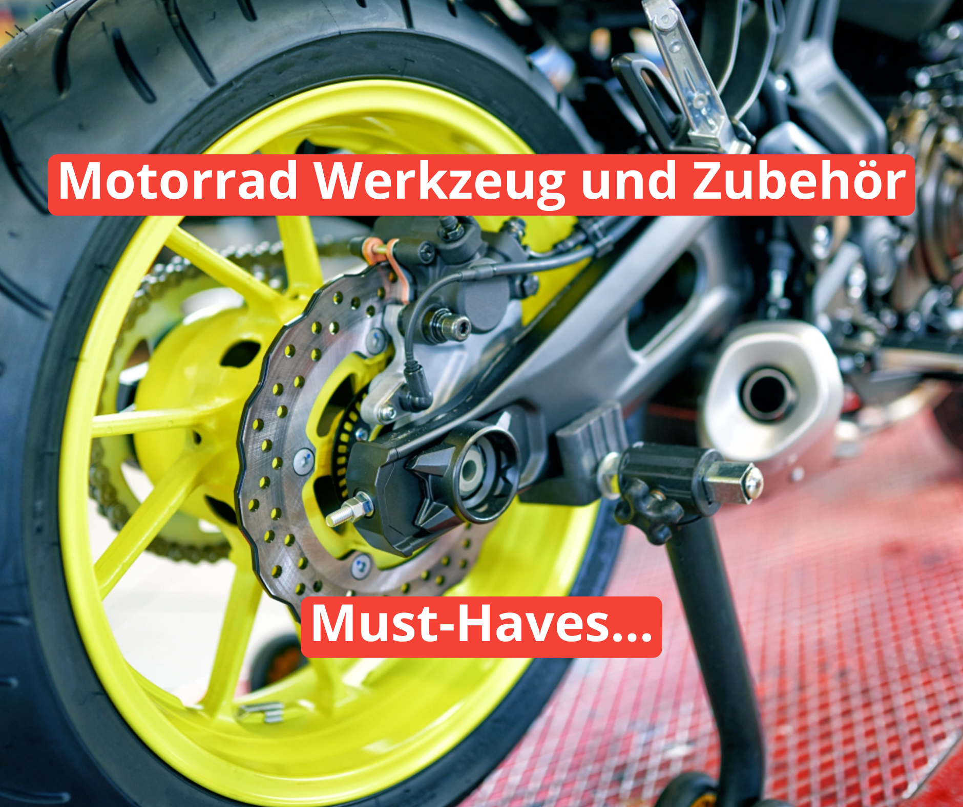 Motorrad Werkzeug und Zubehör