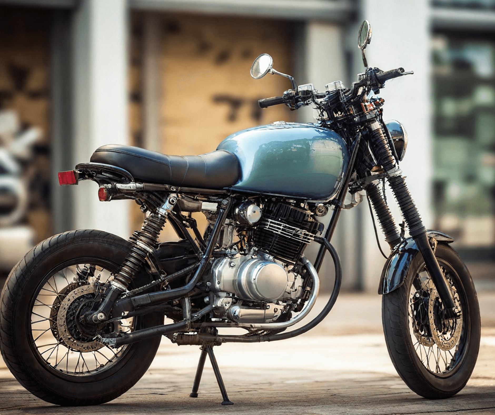 Coffee Racer Motorrad Motorrad Cafe Racer - Die Entstehung und Faszination...