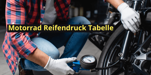 Motorrad Reifendruck Tabelle
