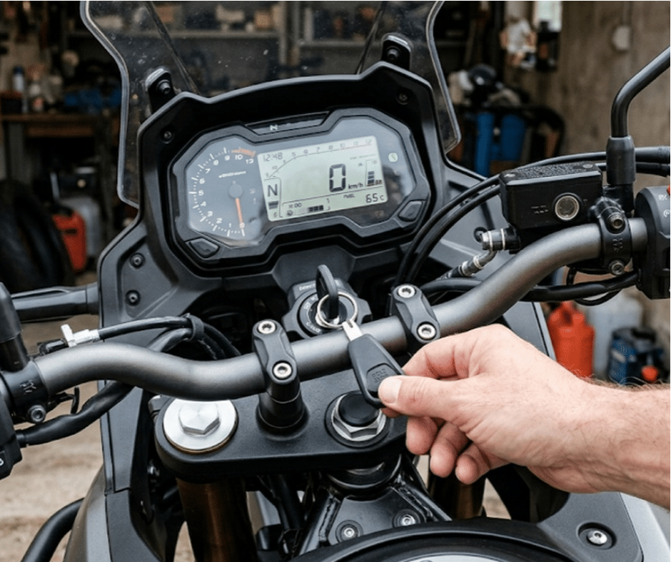 Motorrad springt nicht an